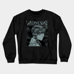 Wednesday Addams // Addams Family Crewneck Sweatshirt